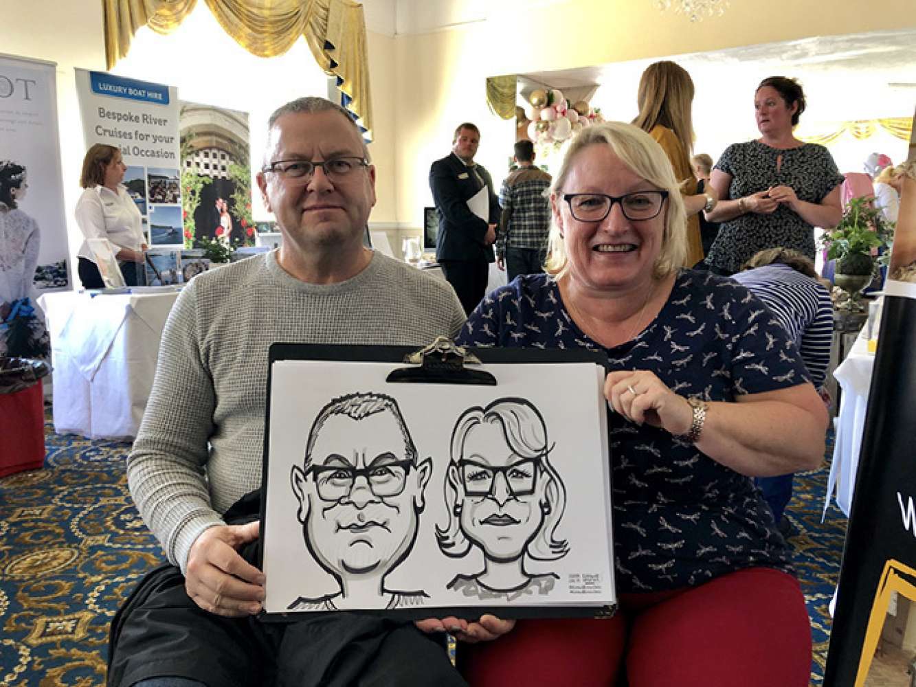 Cassandra Caricatures | Function Central | Caricaturist Cornwall ...